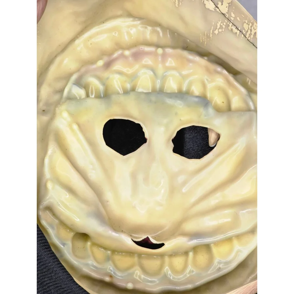 Boys Unbranded Halloween Monster Mask One Size Black Beige